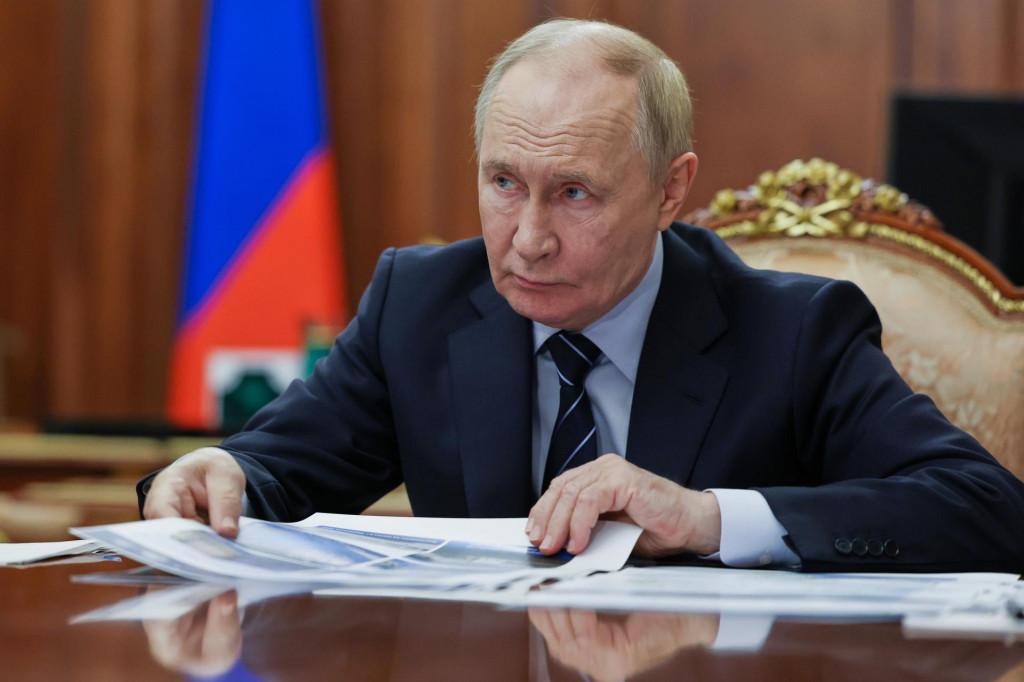 Ruský prezident Vladimir Putin. FOTO: TASR/AP
