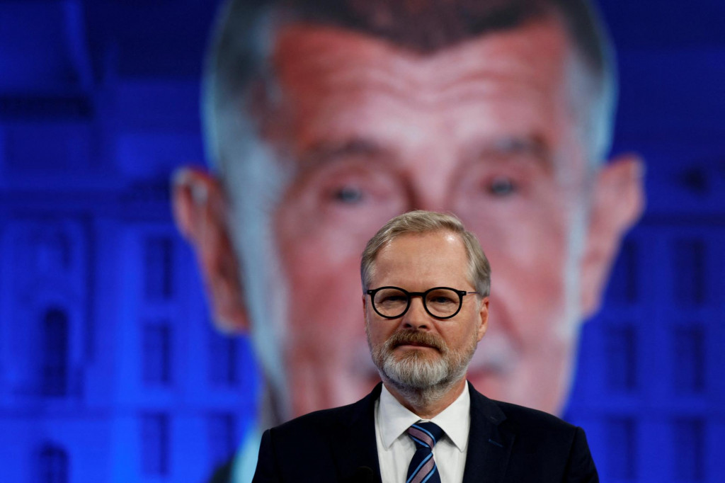 Český premiér Petr Fiala. FOTO: Reuters