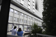 Požiar v UNLP Košice vypukol v marci 2024.