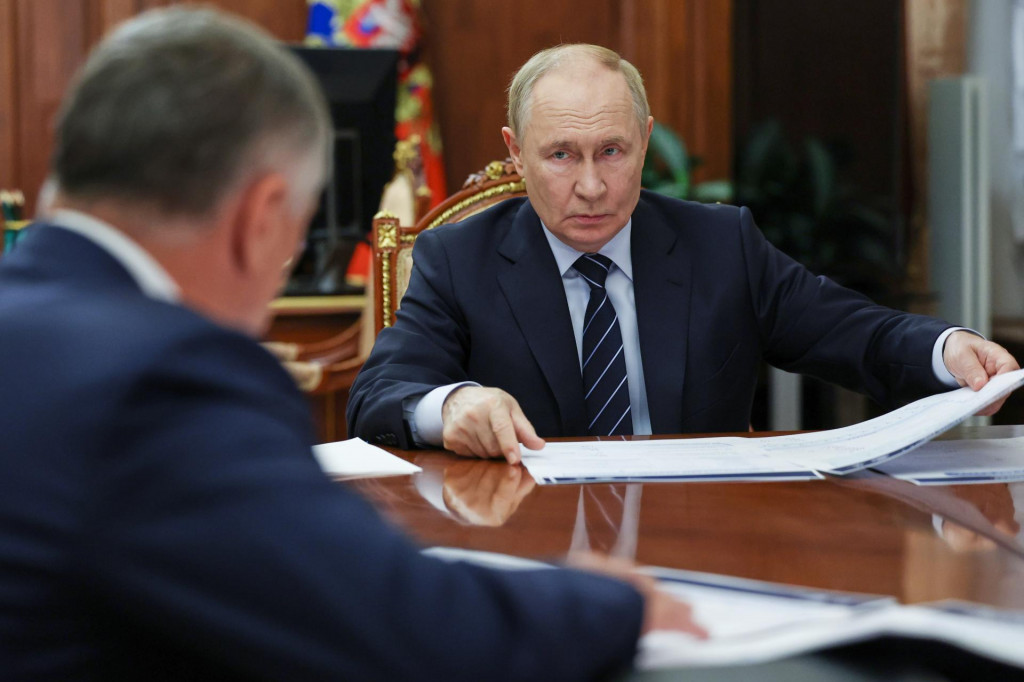 Ruský prezident Vladimir Putin. FOTO: TASR/AP