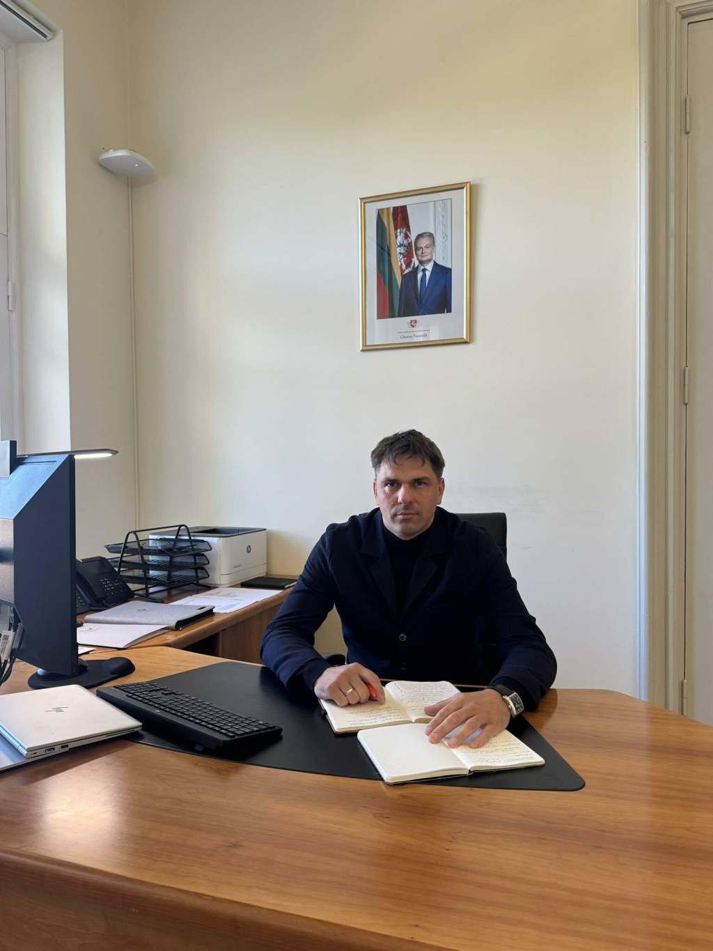 Litovský minister kultúry Ignotas Adomavičius. FOTO: Facebook/Ignotas Adomavičius