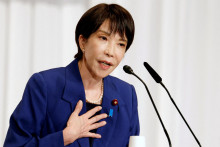 Japonská ministerka vnútra Sanae Takaičiová sa stala novou líderkou vládnucej liberálnodemokratickej strany Japonska. FOTO: REUTERS