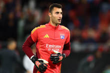 Slovenský futbalový brankár Dominik Greif. FOTO: Reuters