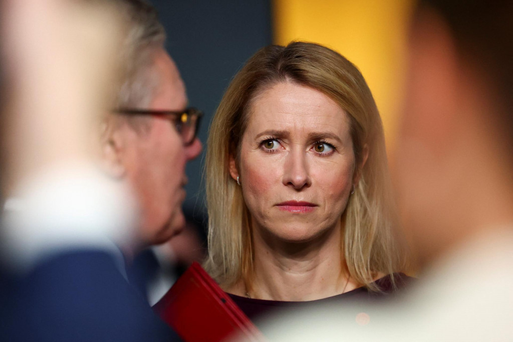 Vysoká predstaviteľka EÚ pre zahraničnú politiku Kaja Kallasová. FOTO: REUTERS