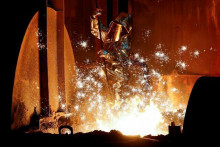 Oceliar nemeckého priemyselného konglomerátu ThyssenKrupp AG. FOTO: Reuters