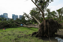 Povodne v Thajsku. FOTO: Reuters