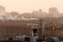 „Neveríme okupantom, a to ani na sekundu,“ povedal Hajja pre egyptskú televíziu al-Káhira. FOTO: REUTERS