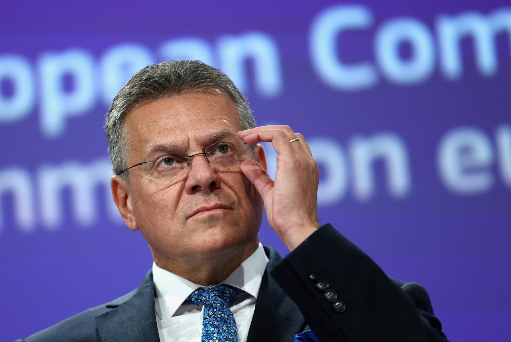 Eurokomisár pre obchod Maroš Šefčovič. FOTO: REUTERS