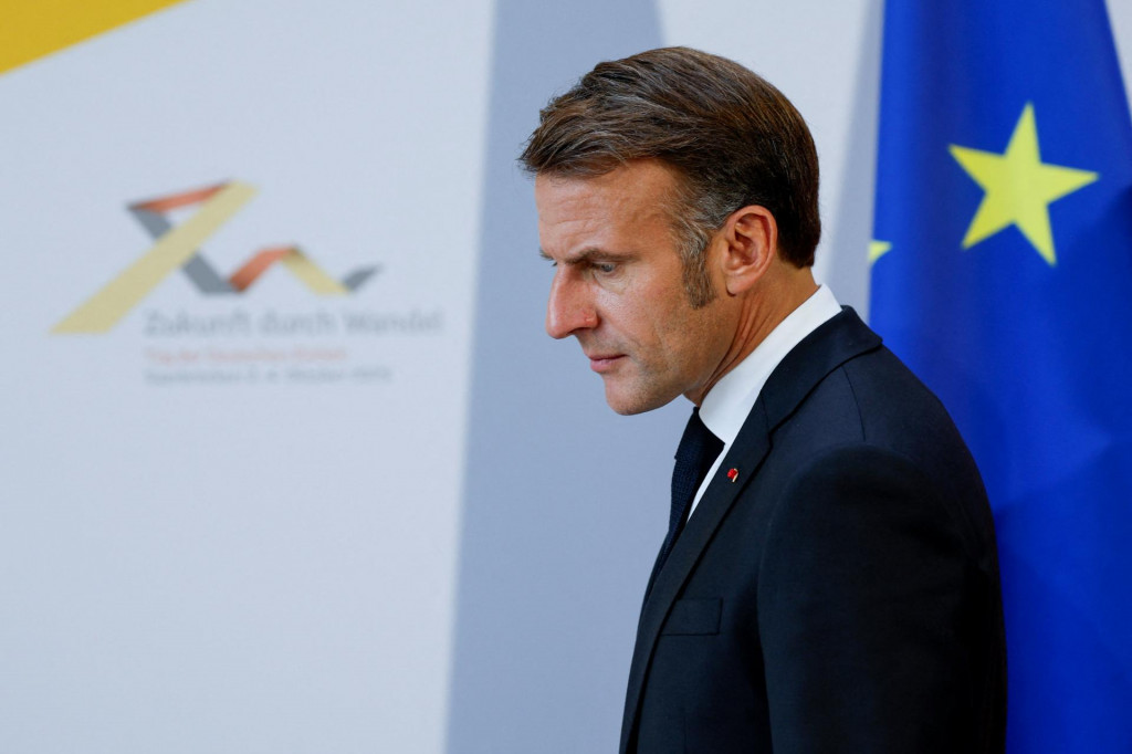 Francúzsky prezident Emmanuel Macron. FOTO: Reuters