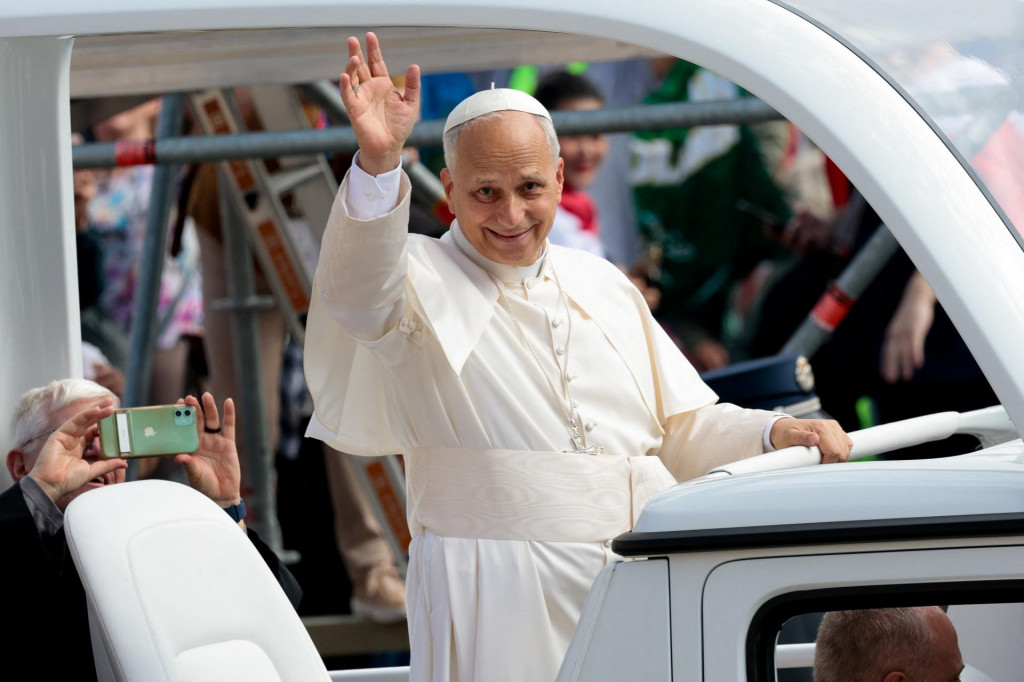 Pápež Lev XIV. FOTO: Reuters