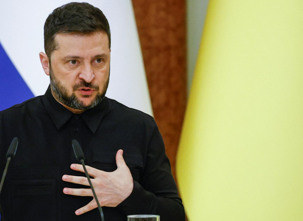 Ukrajinský prezident Volodymyr Zelenskyj. FOTO: REUTERS