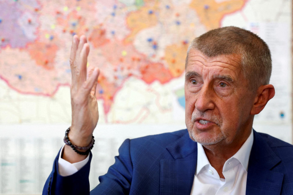 Predseda ANO Andrej Babiš. FOTO: Reuters