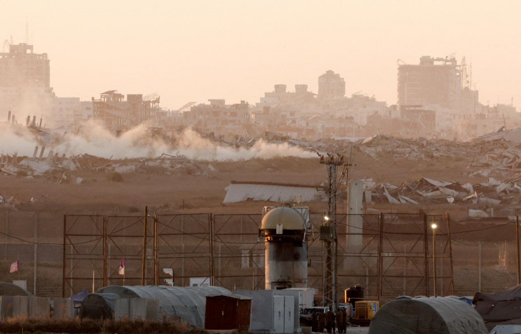 „Neveríme okupantom, a to ani na sekundu,“ povedal Hajja pre egyptskú televíziu al-Káhira. FOTO: REUTERS