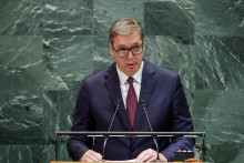 Srbský prezident Aleksandar Vučič. FOTO: Reuters