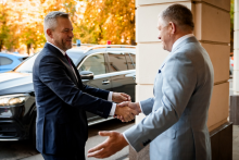Prezident Peter Pellegrini a premiér Robert Fico. FOTO: Facebook Roberta Fica