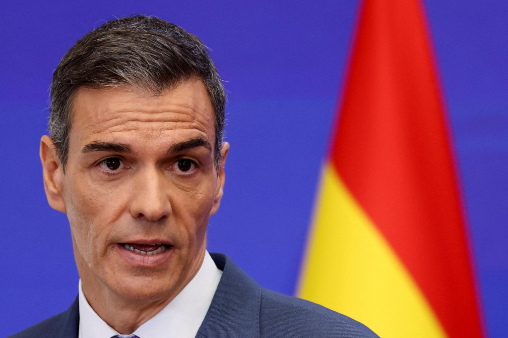 Španielsky premiér Pedro Sánchez. FOTO: Reuters