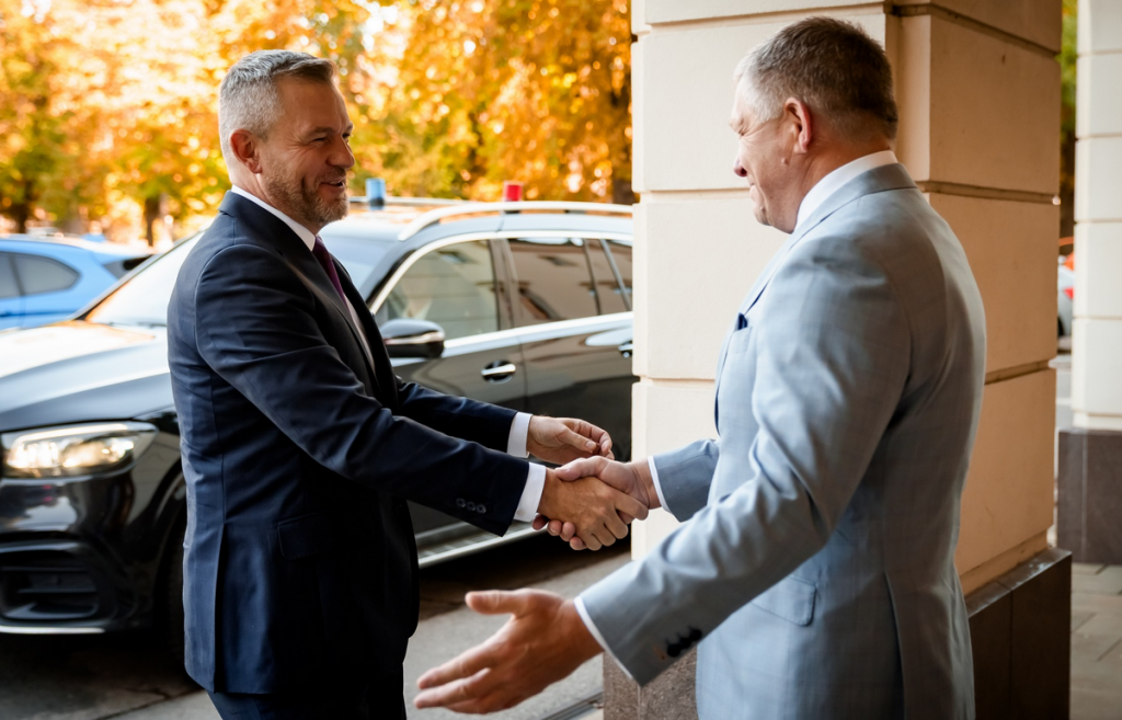 Prezident Peter Pellegrini a premiér Robert Fico. FOTO: Facebook Roberta Fica