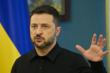 Ukrajinský prezident Volodymyr Zelenskyj. FOTO: TASR/AP