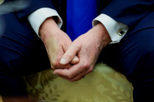 Trump je vo veku 79 rokov najstarším úradujúcim prezidentom USA a často sa chváli svojou vitalitou, najmä v porovnaní so svojím predchodcom Joeom Bidenom. FOTO: REUTERS