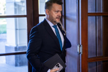 Na snímke minister investícií, regionálneho rozvoja a informatizácie SR Samuel Migaľ. FOTO: TASR/ Jakub Kotian