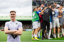 Peter Urminský verí, že po Bratislave a Luxemburgu dokážu slovenskí futbalisti triumfovať aj na horúcej pôde v Belfaste. FOTO: Facebook (Glentoran FC), TASR/M. Baumann