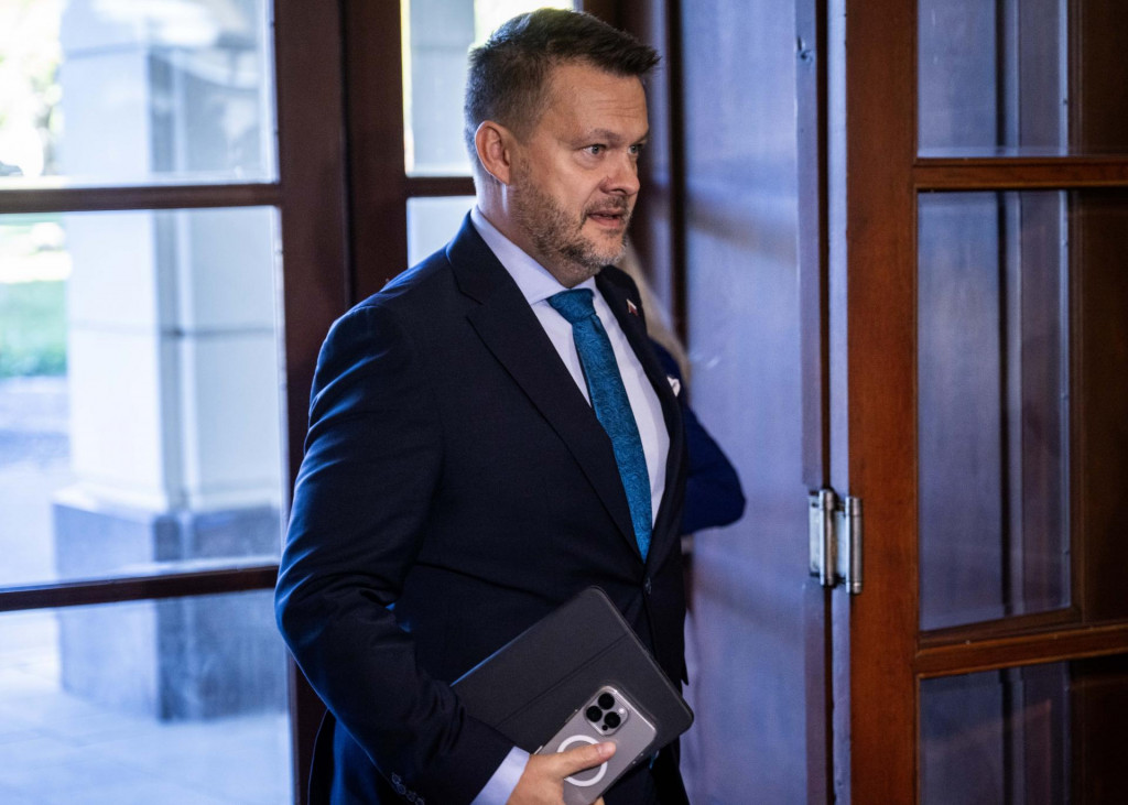 Na snímke minister investícií, regionálneho rozvoja a informatizácie SR Samuel Migaľ. FOTO: TASR/ Jakub Kotian