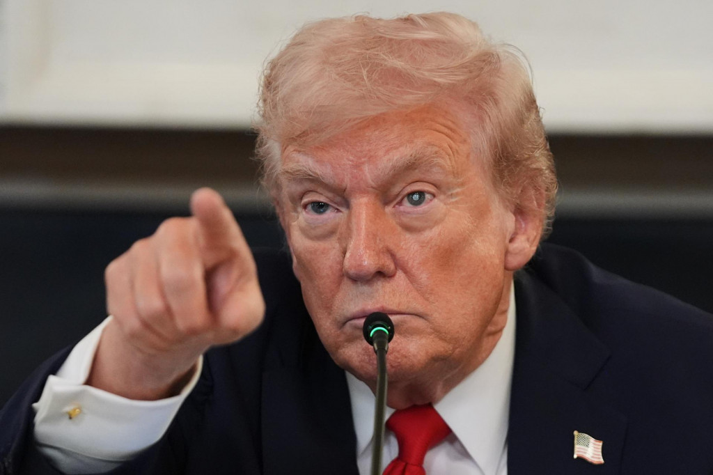 Prezident USA Donald Trump. FOTO: TASR/AP