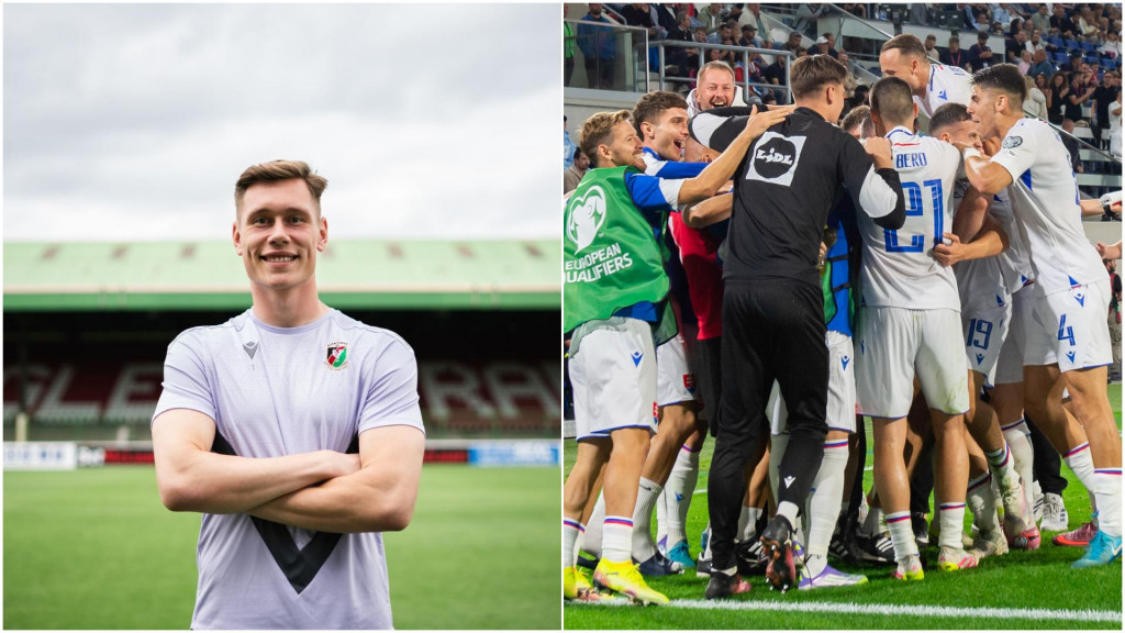 Peter Urminský verí, že po Bratislave a Luxemburgu dokážu slovenskí futbalisti triumfovať aj na horúcej pôde v Belfaste. FOTO: Facebook (Glentoran FC), TASR/M. Baumann