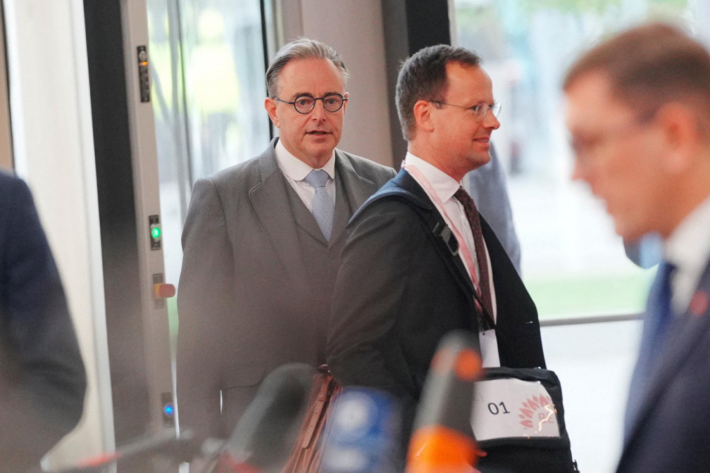 Belgický premiér Bart De Wever. FOTO: Reuters