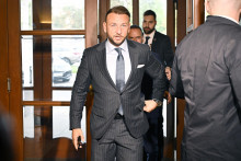 Na snímke minister vnútra Matúš Šutaj Eštok (Hlas-SD). FOTO: TASR