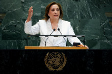 Dina Boluarte. FOTO: Reuters
