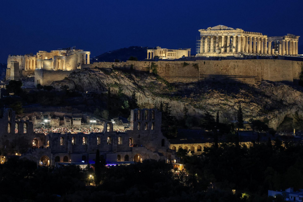 Odeon Héróda Attica v Aténach. FOTO: Reuters