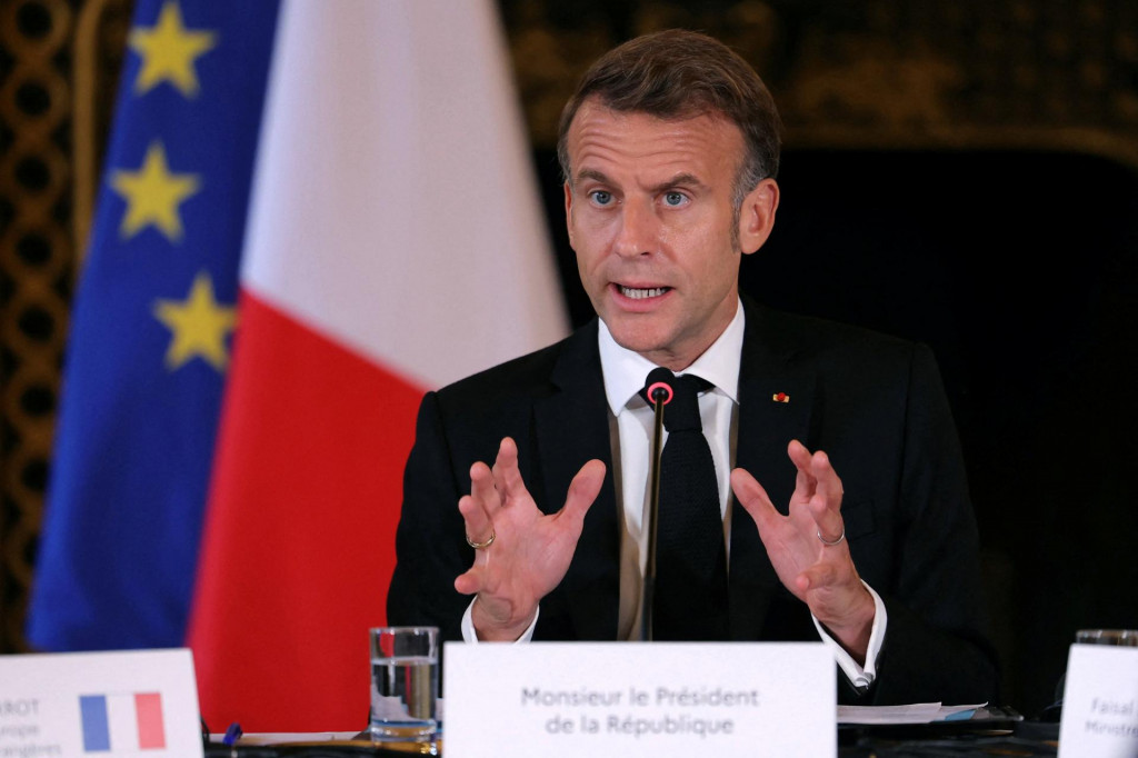 Francúzsky prezident Emmanuel Macron. FOTO: Reuters
