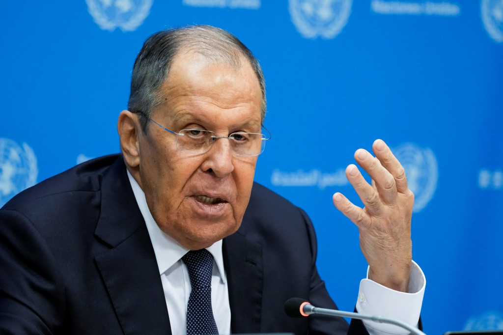 Ruský minister zahraničia Sergei Lavrov. FOTO: Reuters