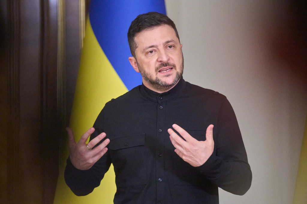 Ukrajinský prezident Volodymyr Zelenskyj. FOTO: TASR/AP