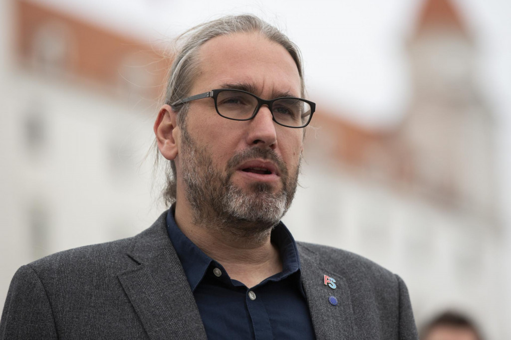 Podpredseda Európskeho parlamentu Martin Hojsík. FOTO: TASR/Jaroslav Novák