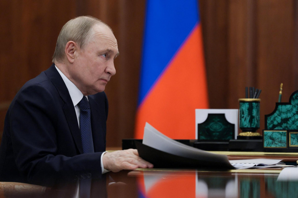Na snímke ruský prezident Vladimir Putin. FOTO: REUTERS/Sputnik