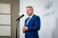 Slovenský prezident Peter Pellegrini. FOTO: TASR/Kancelária prezidenta SR