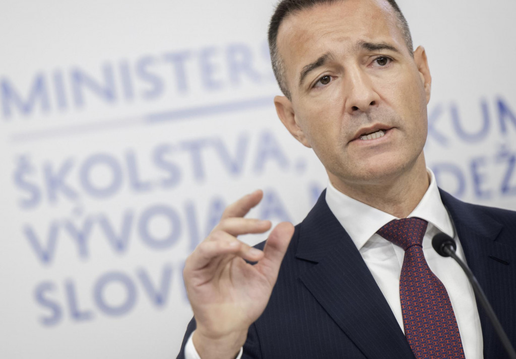 Minister školstva Tomáš Drucker.
