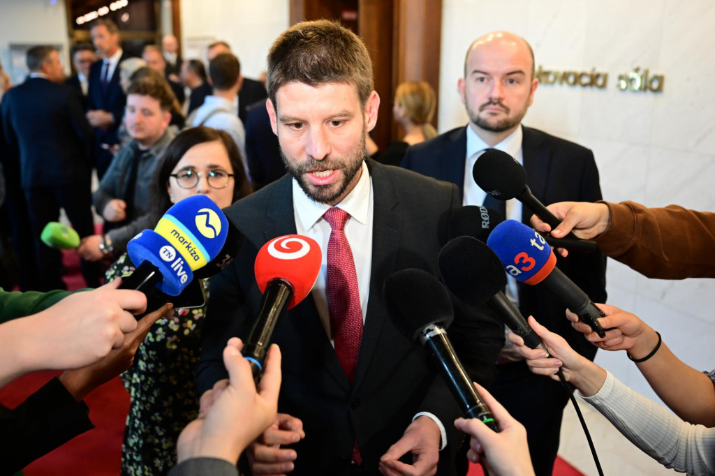 Predseda PS Michal &Scaron;imečka. FOTO: TASR/Jaroslav Nov&aacute;k