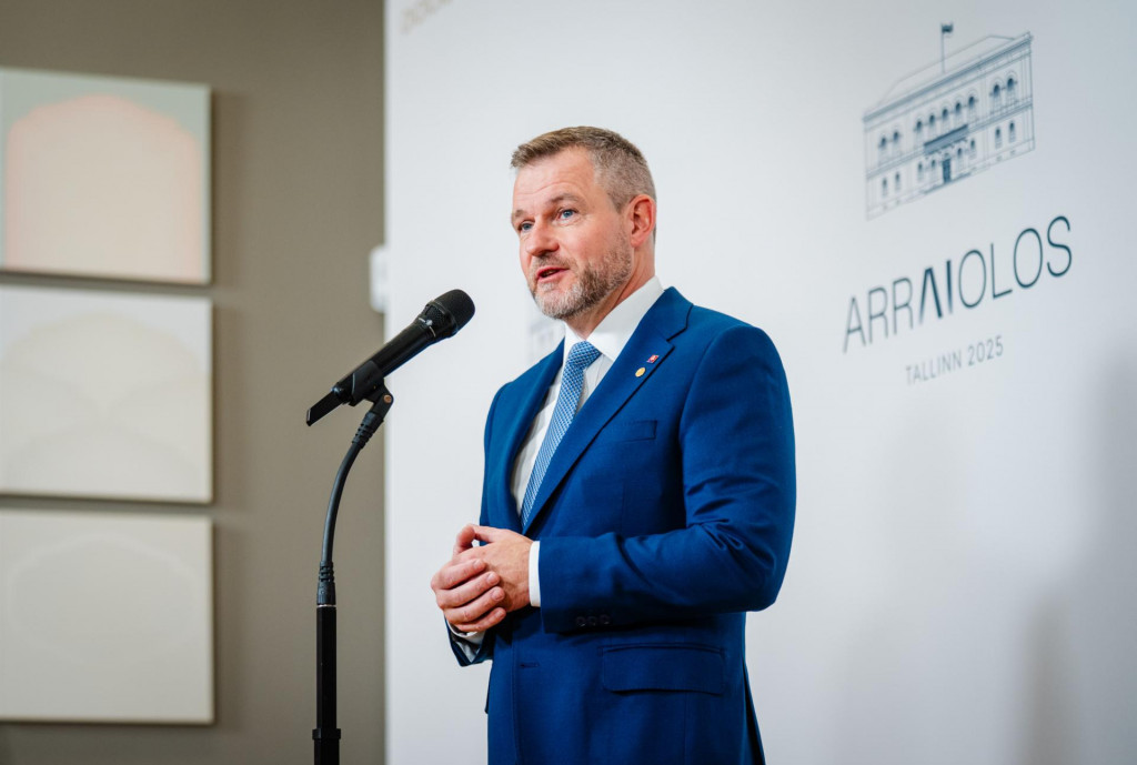 Slovenský prezident Peter Pellegrini. FOTO: TASR/Kancelária prezidenta SR