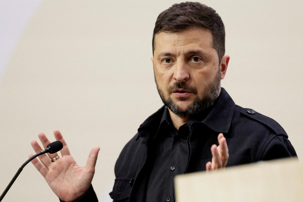 Ukrajinský prezident Volodymyr Zelenskyj. FOTO: REUTERS