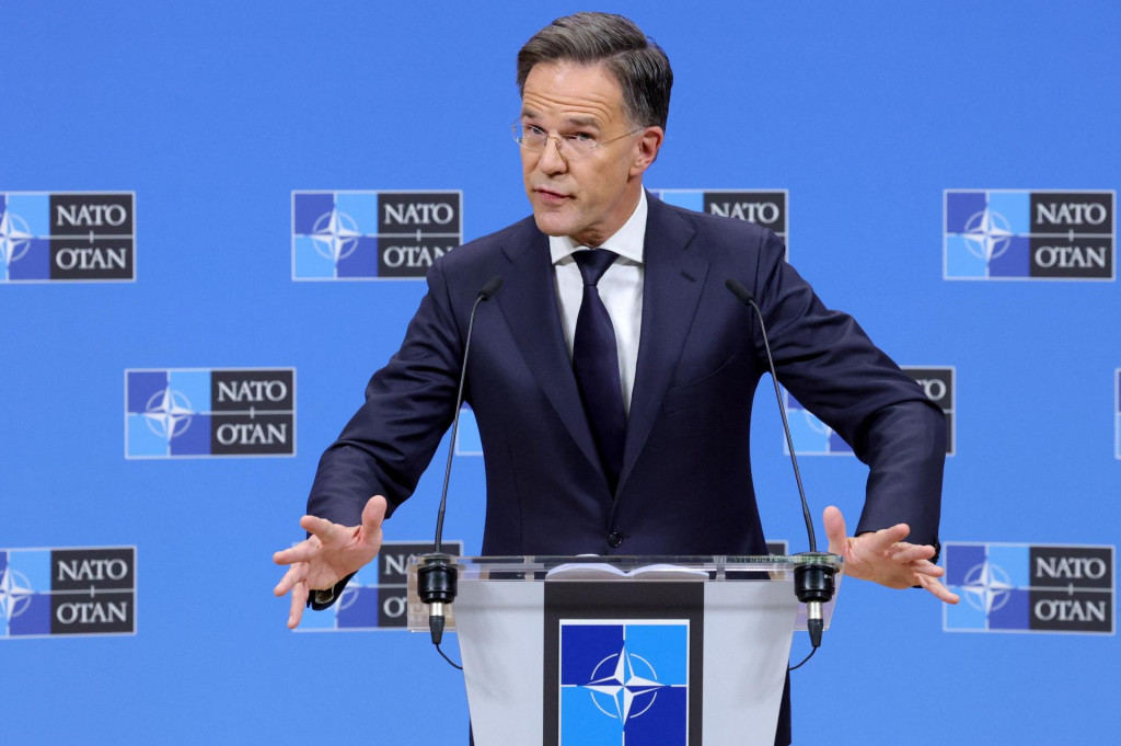 Generálny tajomník NATO Mark Rutte. FOTO: Reuters