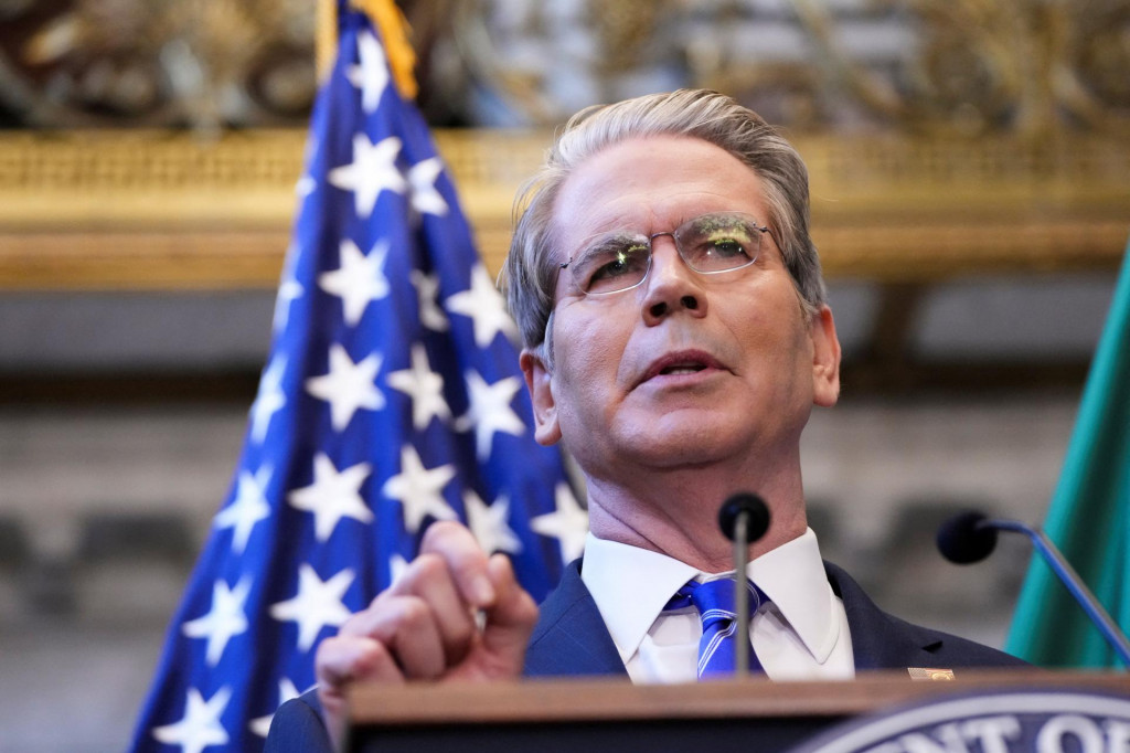 Americký minister financií Scott Bessent. FOTO: REUTERS