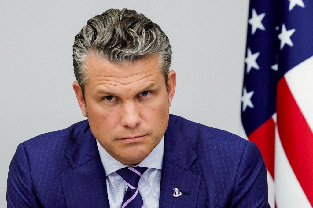 Minister obrany USA Pete Hegseth. FOTO: Reuters
