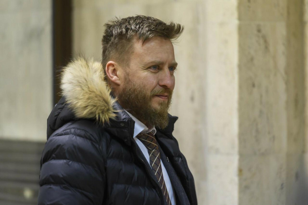 Splnomocnenec vlády pre preverenie procesu riadenia a manažovania zdrojov počas pandémie covid-19 Peter Kotlár. FOTO: TASR/Jaroslav Novák