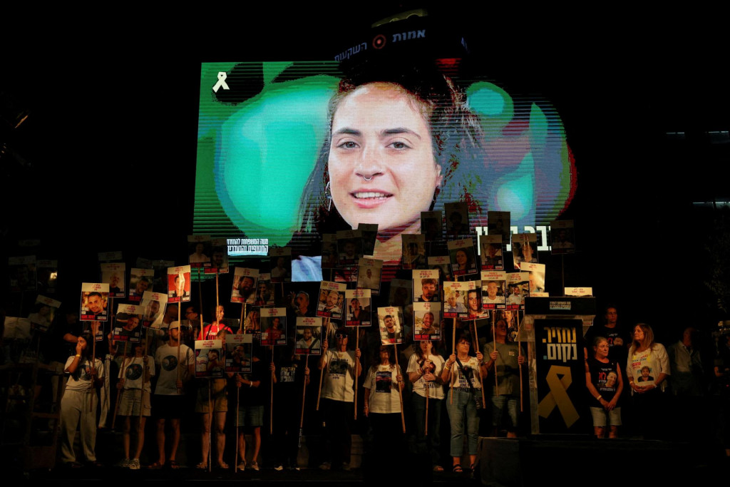 Inbar Hajmanová zahynula počas útoku na hudobný festival Nova a jej telo hnutie Hamas previezlo do Pásma Gazy. FOTO: Reuters