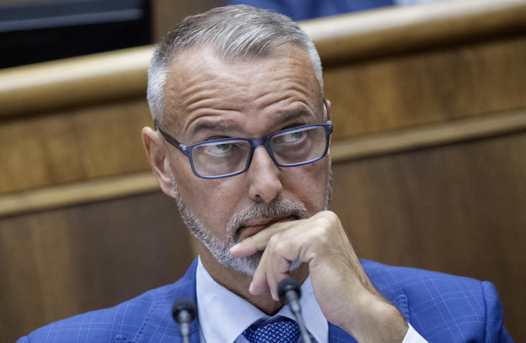 Predseda Richard Raši (Hlas-SD). FOTO: TASR/Martin Baumann