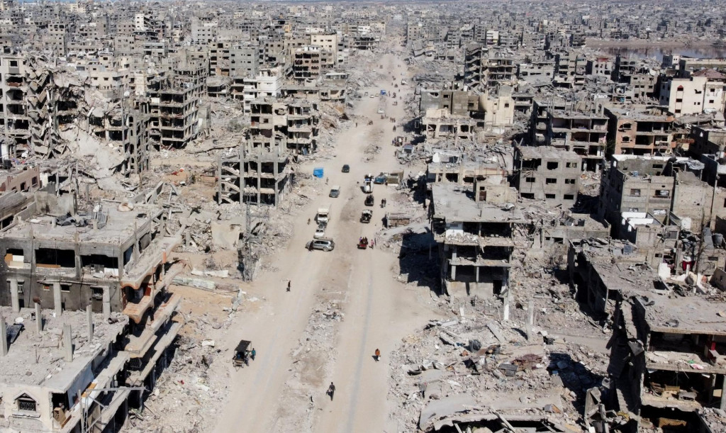 Pásmo Gazy. FOTO: Reuters