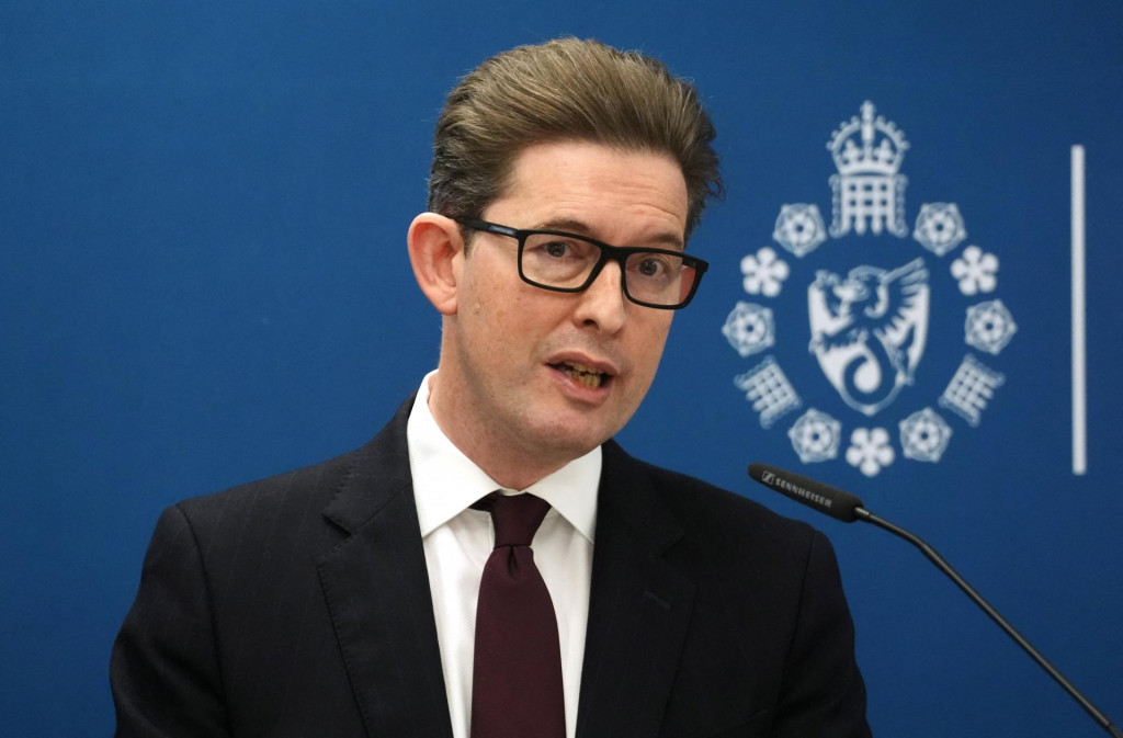 Riaditeľ britskej domácej tajnej služby (kontrarozviedky) MI5 Ken McCallum. FOTO: Reuters